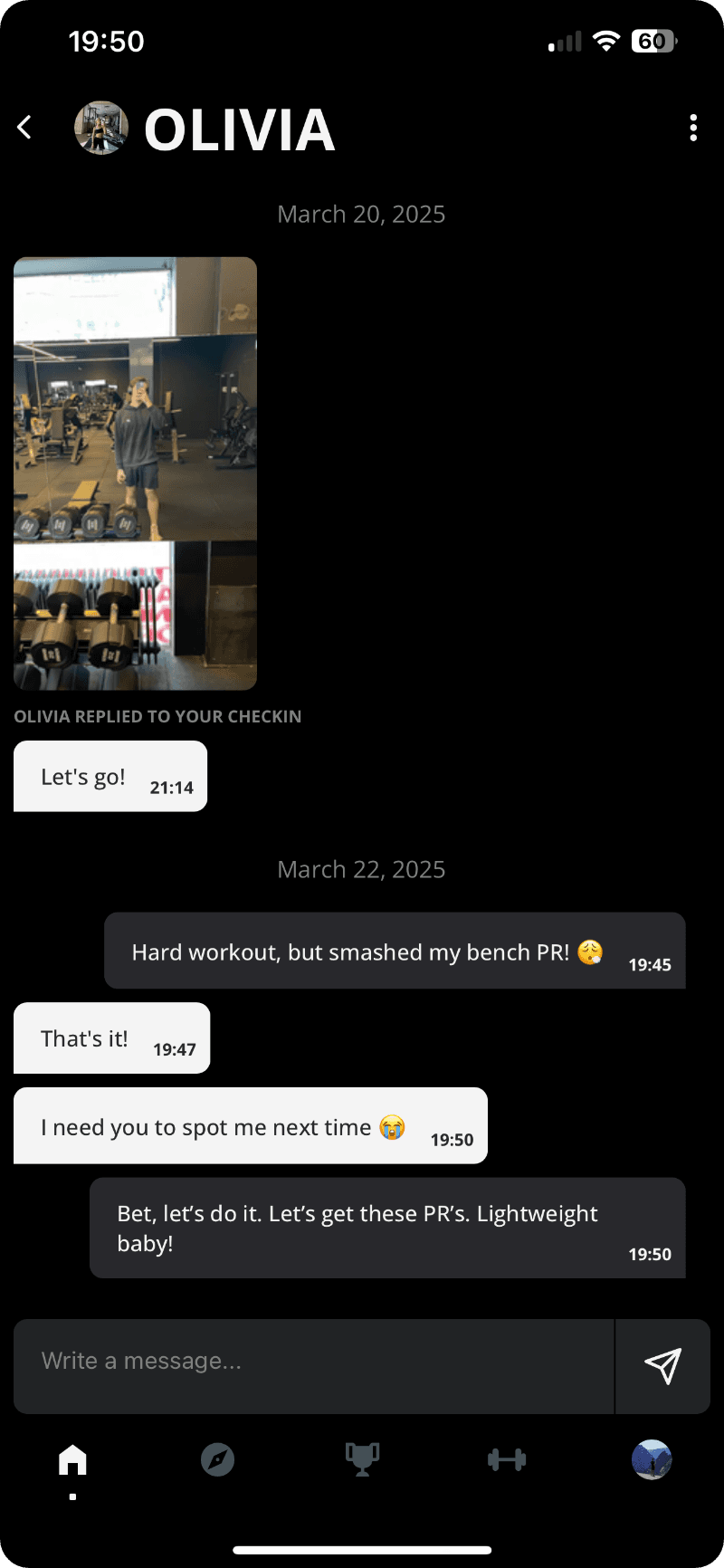 Chat with your friends